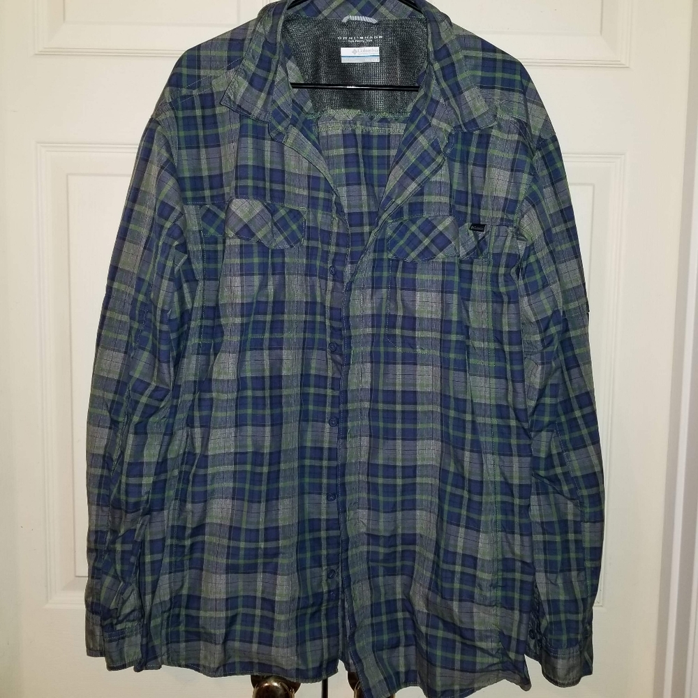 Columbia XXL Sun Protection Long Sleeve Shirt